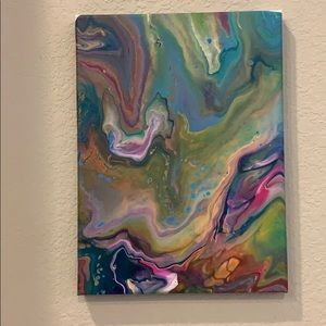 Beautiful handmade acrylic painting